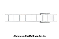 3.1m – 3.4m Narrow Aluminium Mobile Scaffold Base Tower with Kickboards