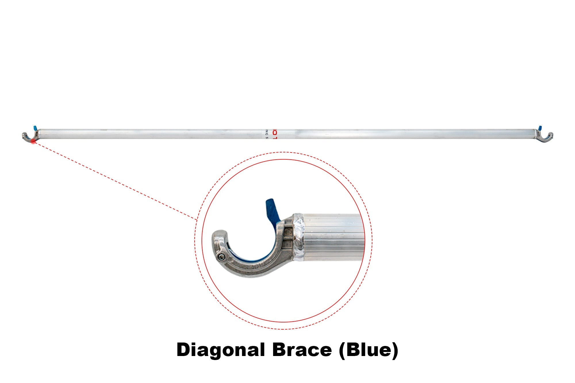 2.3m – 2.6m Wide Aluminium Mobile Scaffold Base Tower