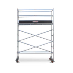2.7m – 3.0m Narrow Aluminium Mobile Scaffold Base Tower with Kickboards