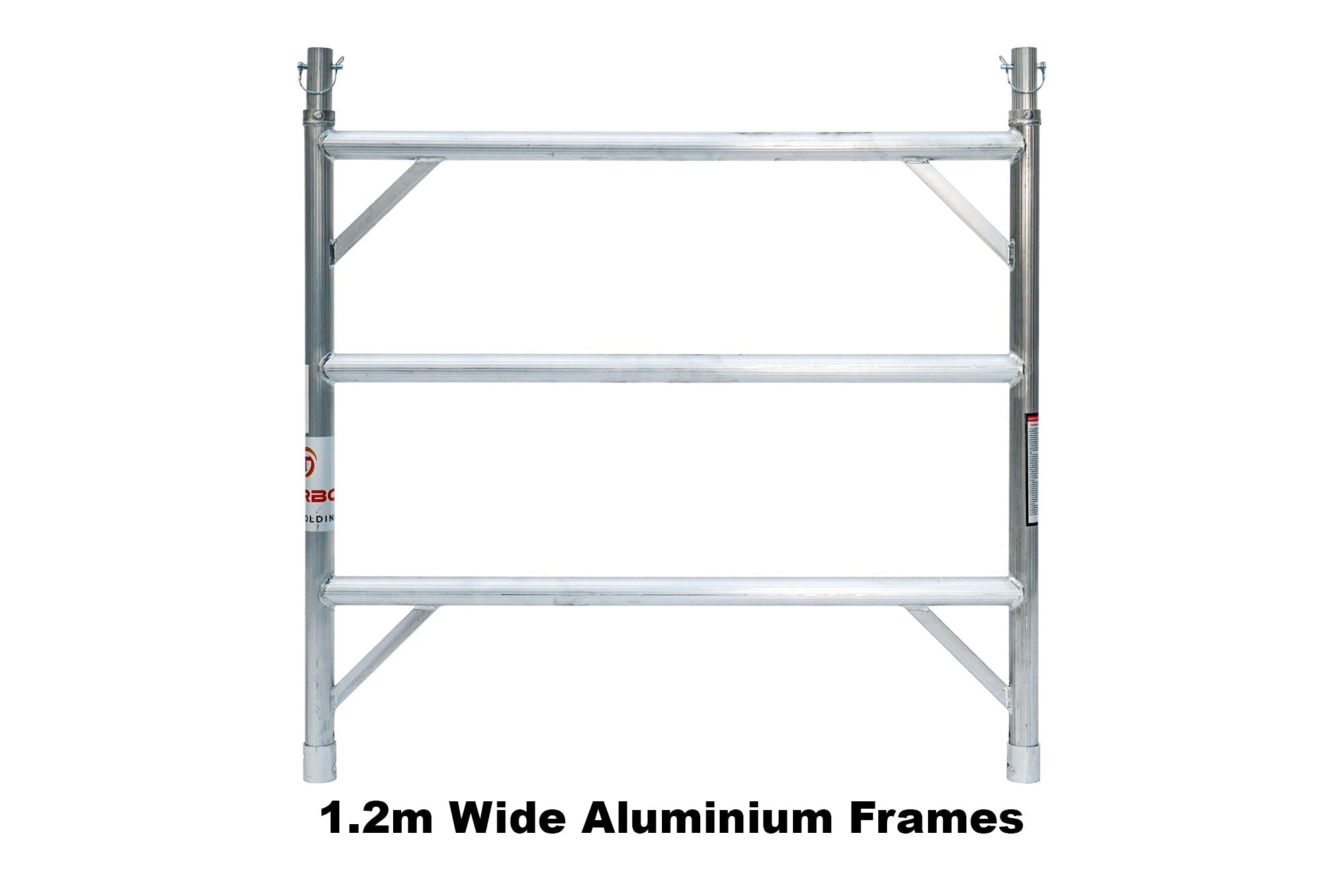 3.5m – 3.8m Wide Aluminium Mobile Scaffold Base Tower with 4 Outriggers