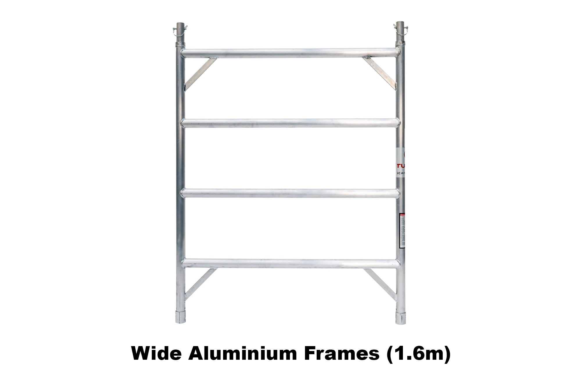 3.9m - 4.2m Wide Aluminium Mobile Scaffold Base Tower