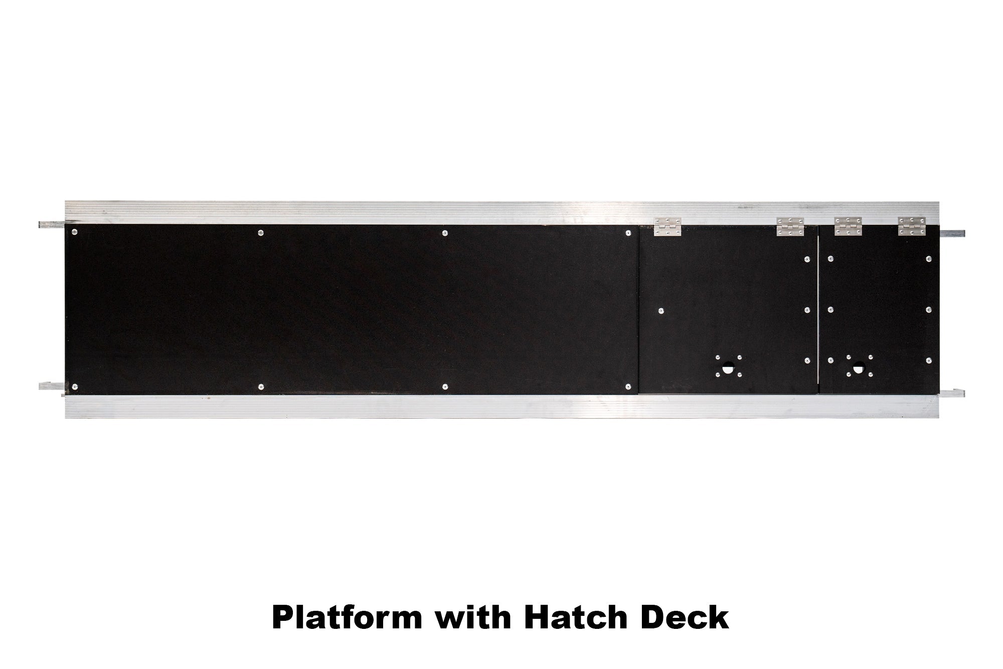 4.3m - 4.6m Narrow Aluminium Mobile Scaffold Base Tower with 4 Outriggers & Kickboards