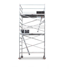 4.7m – 5.0m Wide Aluminium Mobile Scaffold Base Tower