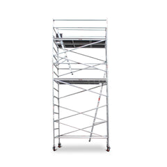 5.5m - 5.8m Wide Aluminium Mobile Scaffold Base Tower