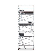 6.3m - 6.6m Wide Aluminium Mobile Scaffold Base Tower